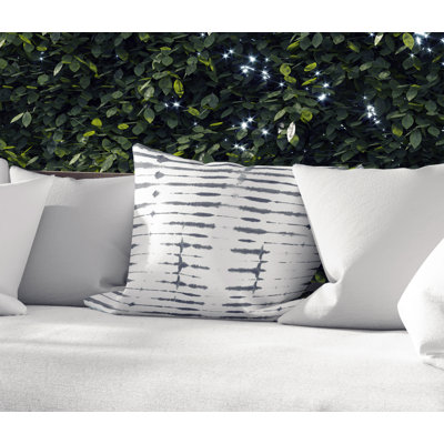 Williston Forge Iraan Cotton Abstract Indoor Outdoor Throw Pillow